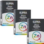 Kit 3X Supra Zinco Quelato - 29,59mg 60 C�psulas - Herbamed