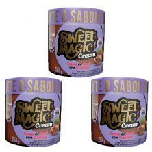 Kit 3X Sweet Magic Cream - 250g Creme de Avel� - Canibal