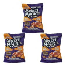 Kit 3X Sweet Magic Duo - 1 Unidade 25g Peanut Butter e Creme de Avel� - Canibal