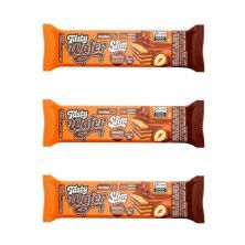 Kit 3X Tasty Wafer Slim - 1 Unidade 30g Chocolate Com Avel� - Adaptogen