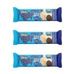 Kit 3X Tasty Wafer Slim - 1 Unidade 30g Cookies Cream - Adaptogen