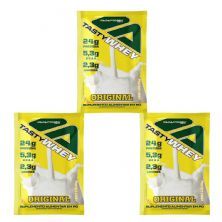 Kit 3X Tasty Whey 3W - 1 Sach� 34g Original - Adaptogen
