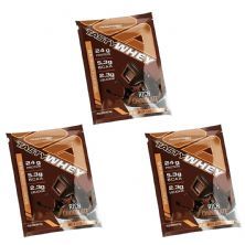 Kit 3X Tasty Whey 3W - 1 Sach� 34g Rich Chocolate - Adaptogen