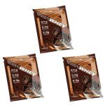 Kit 3X Tasty Whey 3W - 1 Sach� 34g Rich Chocolate - Adaptogen
