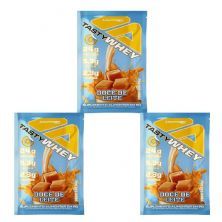 Kit 3X Tasty Whey 3W - 1 Sach� de 34g Doce de Leite - Adaptogen