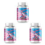 Kit 3X Tasty Whey 3W - 900g Chiclete - Adaptogen