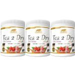 Kit 3X Tea 2 Dry  Ch� Detox -  225g Guaran� com Gengibre - Leader Nutrition