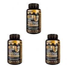 Kit 3X Testo Cycle - 120 Capsulas - Under Labz
