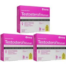 Kit 3X Testosterol Woman - 30 Comprimidos - Inove Nutrition