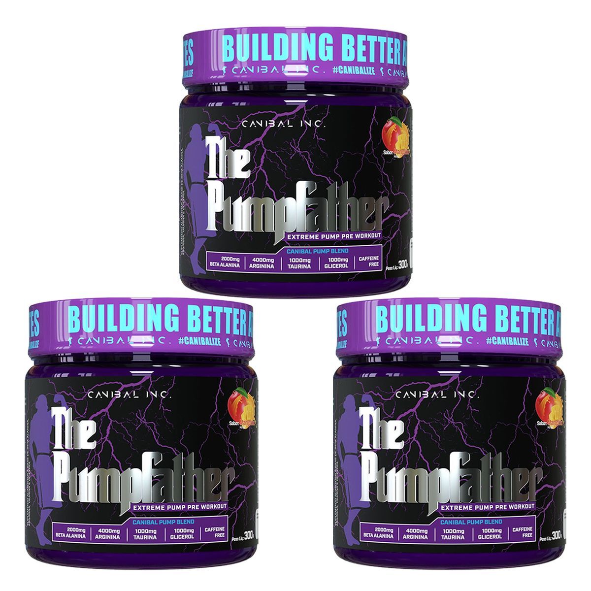 Kit 3X The Pumpfather - 300g Manga - Canibal