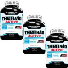 Kit 3X Thermo Active - 120 C�psulas - Body Nutry