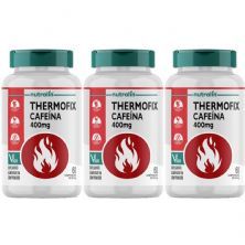 Kit 3X Thermofix Cafe�na - 60 comprimidos - Nutralin