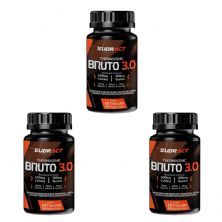 Kit 3X Thermogenic Bruto 3.0 - 60 C�psulas - Sudract Nutrition