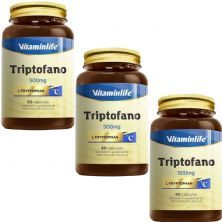 Kit 3X Triptofano - 60 C�psulas - Vitaminlife