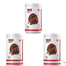 Kit 3X True Beef Protein - 837g Double Chocolate Dream - True Source