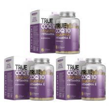 Kit 3X True Coq10 Ubiquinol Lipossomal - 60 C�psulas - True Source