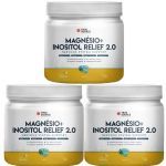 Kit 3X True Magn�sio + Inositol Relief 2.0 - 375g Maracuj� - True Source