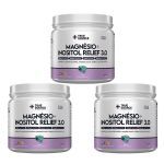 Kit 3X True Magn�sio + Inositol Relief 3.0 - 300g Camomila, Laranja e Lavanda - True Source