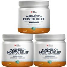 Kit 3X True Magn�sio + Inositol Relief - 300g Lim�o - True Source