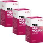 Kit 3X True Multi Woman Multivitam�nico - 90 Tabletes - true Source