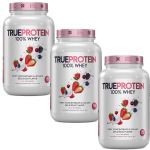 Kit 3X True Protein 100% Whey - 874g Red Berries - True Source