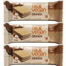 Kit 3X True Vegan Crunch - 1 Unidade 40g Chocolate Com Avel� - True Source