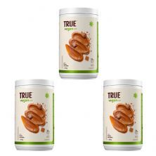 Kit 3X True Vegan Prote�na Vegetal - 837g Doce de Leite - True Source