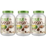 Kit 3X True Vegan Prote�na Vegetal - 837g Vanilla Chai - True Source