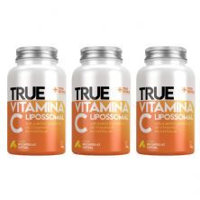 Kit 3X True Vitamina C Lipossomal - 180 C�psulas - True Source