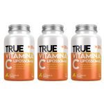 Kit 3X True Vitamina C Lipossomal - 180 C�psulas - True Source