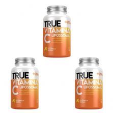 Kit 3X True Vitamina C Lipossomal - 60 C�psulas - True Source