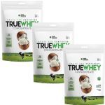 Kit 3X True Whey Concentrate - 900g Refil Coconut Ice Cream - True Source