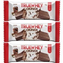 Kit 3X True Whey Crunch - 1 Unidade 40g Chocolate com Avel� - True Source