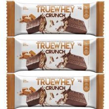 Kit 3X True Whey Crunch - 1 Unidade 40g Doce de Leite - True Source