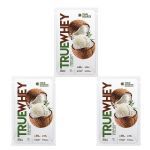 Kit 3X True Whey Hidrolisado e Isolado - 1 Sach� 32g Coconut Ice Cream - True Source