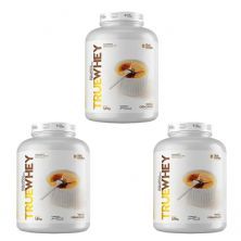 Kit 3X True Whey Protein Hidrolisado e Isolado - 1810g Vanilla Cr�me Br�ll� - True Source