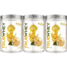 Kit 3X True Whey Protein Hidrolisado e Isolado - 418g Mousse de Maracuj� - True Source