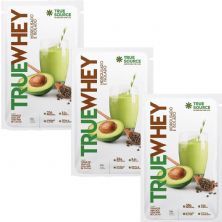 Kit 3X True Whey - Sach� 32g Creme de Abacate Com Nibs de Cacau - True Source