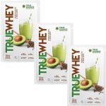 Kit 3X True Whey - Sach� 32g Creme de Abacate Com Nibs de Cacau - True Source