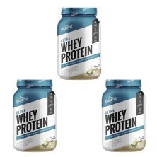 Kit 3X Ultra Whey Protein - 907g Baunilha - Shark Pro