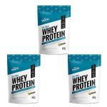 Kit 3X Ultra Whey Protein - 907g Refil  Banana com Canela - Shark Pro