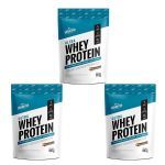 Kit 3X Ultra Whey Protein - 907g Refil Chocolate com Avel� - Shark Pro