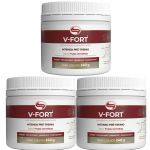 Kit 3X V-Fort - 240g Frutas Vermelhas - Vitafor