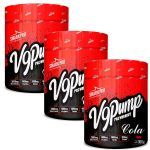 Kit 3X V9-Pump Pre Workout - 300g Cola - Shark Pro