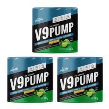 Kit 3X V9-Pump Pre Workout - 300g Lim�o - Shark Pro