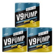 Kit 3X V9-Pump Pre Workout - 300g Maracuj� - Shark Pro