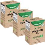 Kit 3X Vegan - Hialurolife Plus �cido Hialur�nico + Vit C + Vit E - 30 C�psulas - VitaminLife