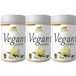 Kit 3X Vegan Protein - 450g  Baunilha - Leader Nutrition