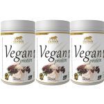 Kit 3X Vegan Protein - 450g Chocolate - Leader Nutrition