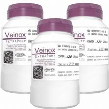 Kit 3X Veinox - 120 C�psulas - Power  Supplements